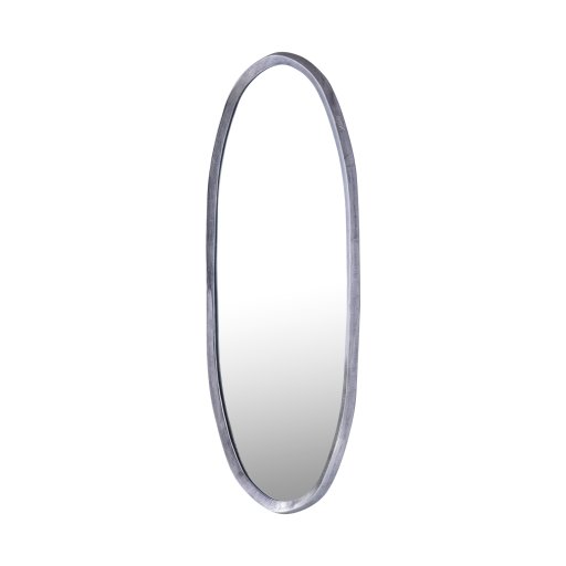 Limera Nickel Alu Oval Mirror Irregular Border M