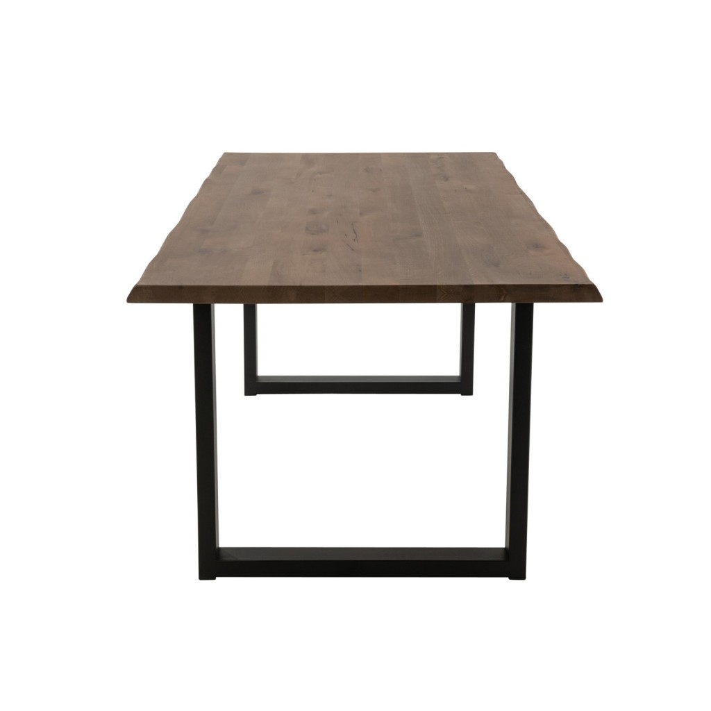 J-Line tafel Poten Rechthoek - metaal - zwart