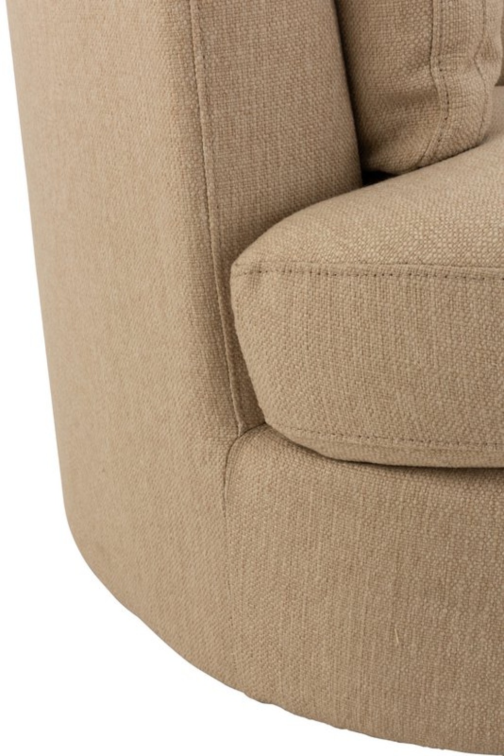 J-Line Lounge Chair Swiv Wood/Textile Beige