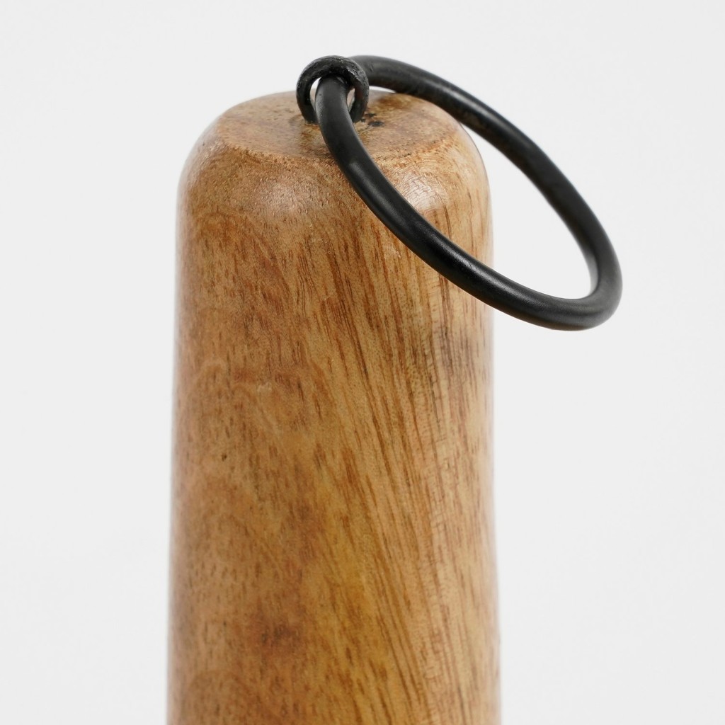 Caden Etagère - H36 x Ø33 cm - Gerecycled Mangohout - FSC 100% - Lichtbruin