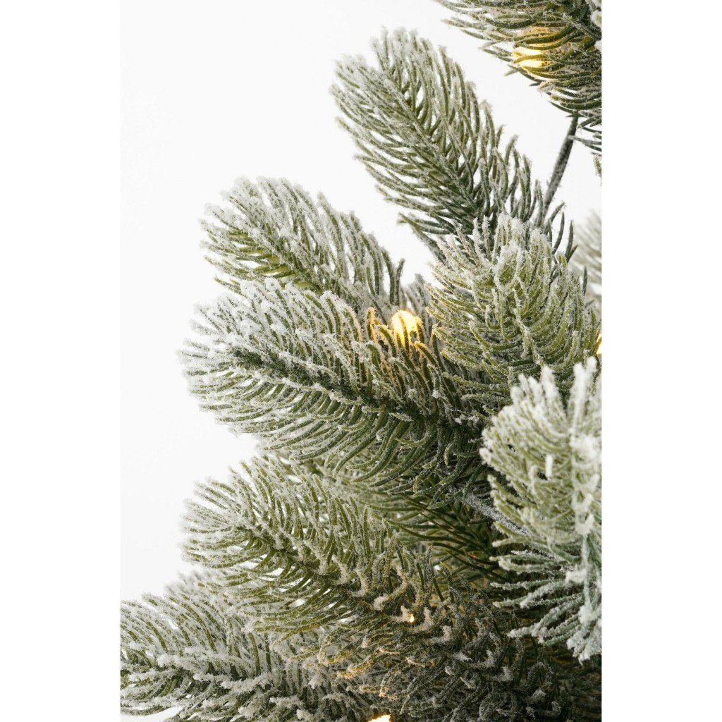 Nagoya Kunstkerstboom in Pot met LED Verlichting en Timerfunctie - H90 x Ø55 cm - Groen