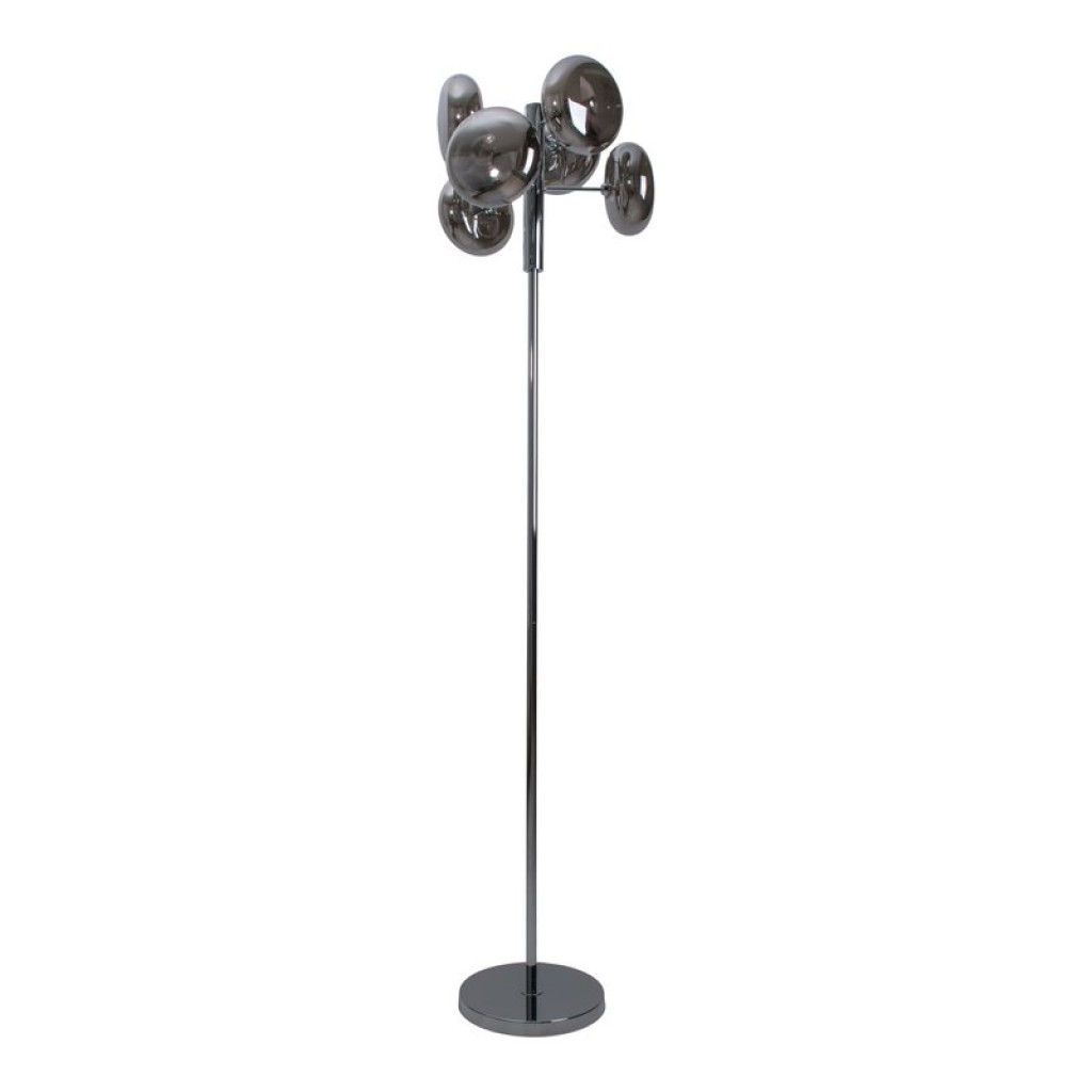 Floor lamp "ORION" smoky