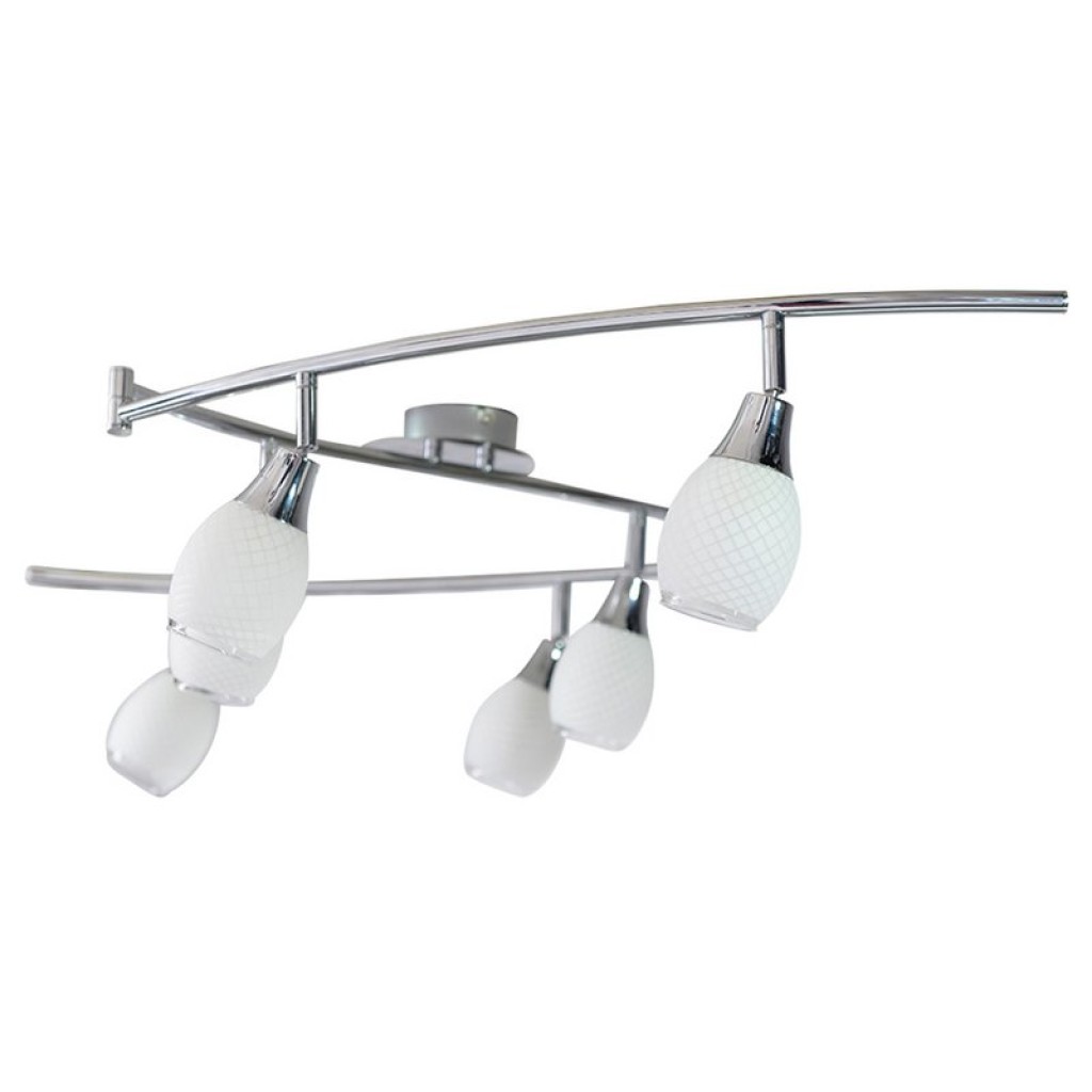 6 LED wall and ceiling rails "Rome"