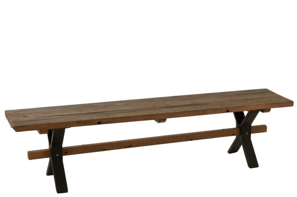 J-Line Aged sofa - wood - brown