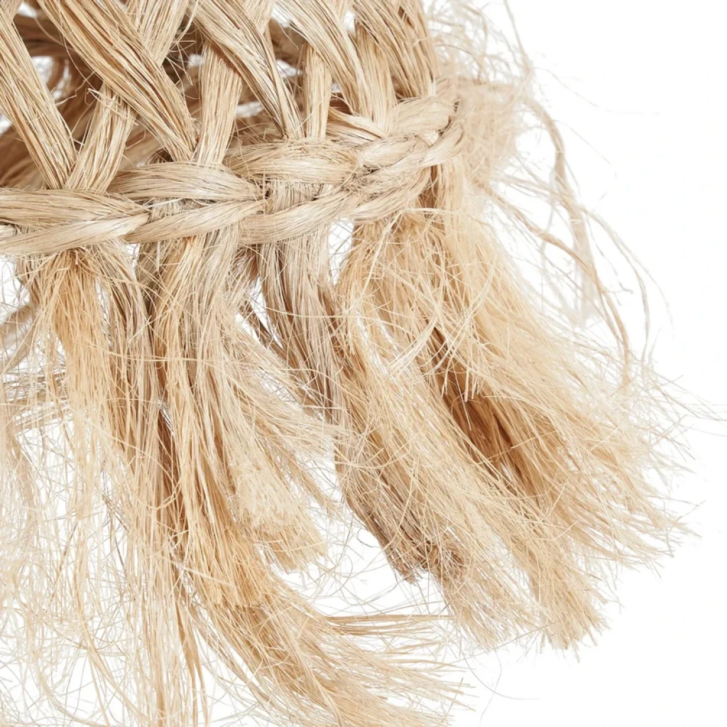The Abaca Jelly Fish Pendant - Natural - S