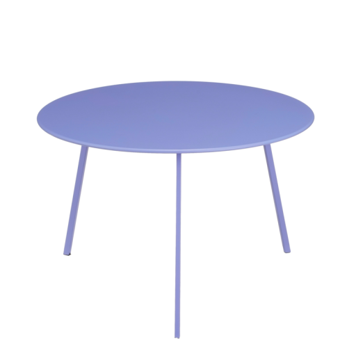 Seattle Outdoor-Beistelltisch | Side Table H38 x Ø58 cm | Metall - Lila
