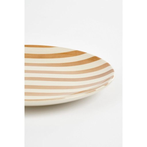 Elsie Dinerbord - Assorti - H3 x Ø26 cm - Steengoed - Bruin