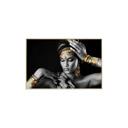 Glass Art Wall Picture Woman Pose