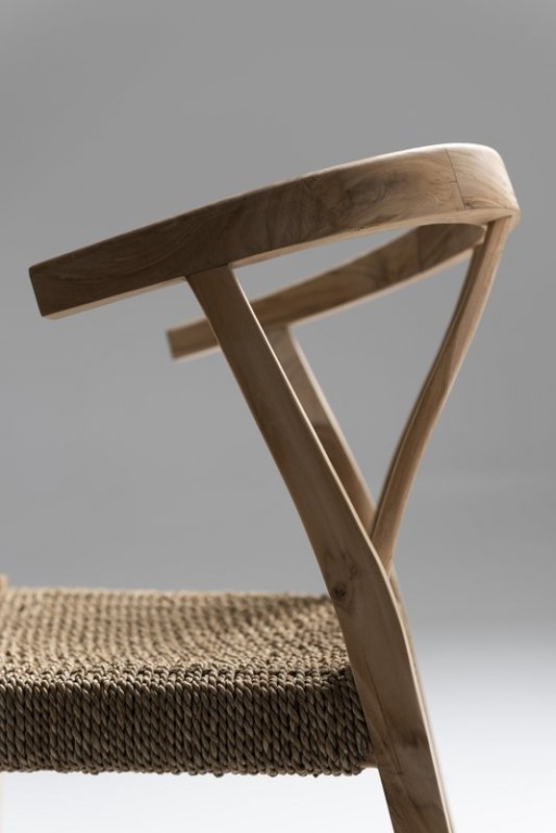 J-Line Chair Alis Teak Wood Natural