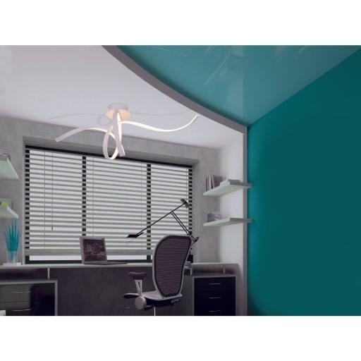 LED -plafondlamp L: 120 cm Wit "Odrive"