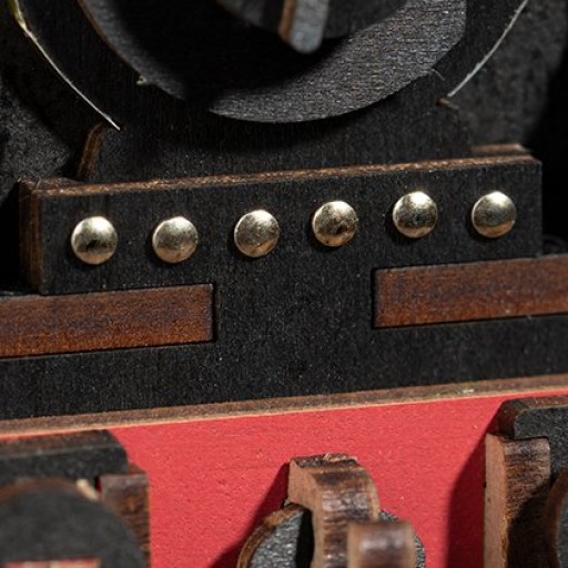 DIY 3D Wooden Model Construction Package, Steam Journey, Robotime, TGS01, 37.6x11.3x14.5cm