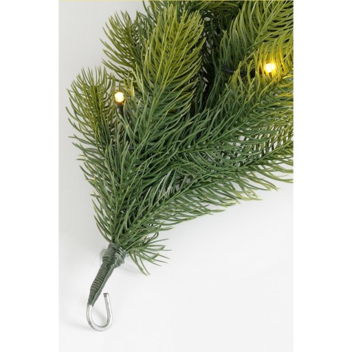 Nagoya Guirlande met LED Verlichting - L180 x Ø20 cm - Groen