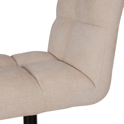 Milan Bar Chair Adjustable Cream