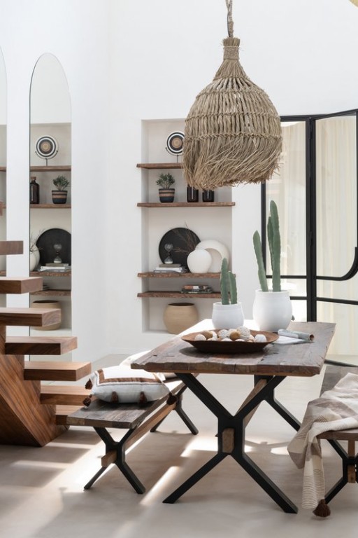 J-Line Aged sofa - wood - brown