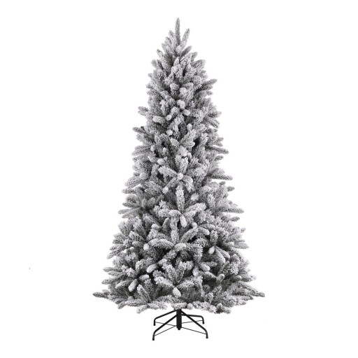 Snowdon Kunstkerstboom - H215 x Ø127 cm - Groen Frosted