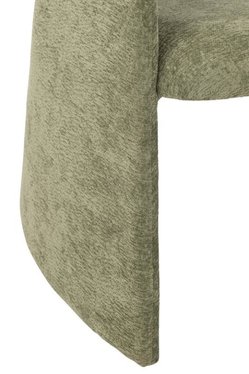 J -Line Chair Anise - Textile - Mint Groen