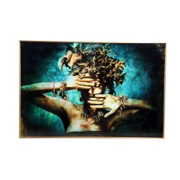 Melani Glass Art Wandpaneel | Embrace Nature Wide 120x80 cm