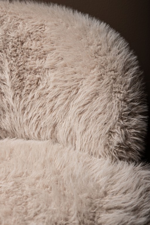 Franklyn Beige Fauteuil Hair