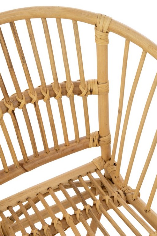 J-Line Filou high chair - rattan - natural