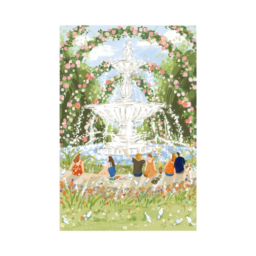 Legpuzzel, Robotime, Joypiece Spring Fountain, PT001, 50x75cm