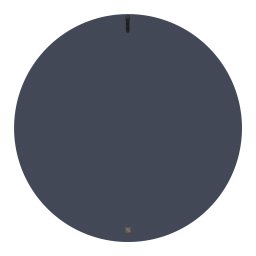 Zoaya Bronze Mdf Wood Wall Panel 3D Cubes Round L