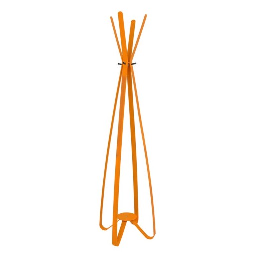 Gorillz Modi Staande Kapstok | 8 Haken Metaal | 170 cm - Oranje
