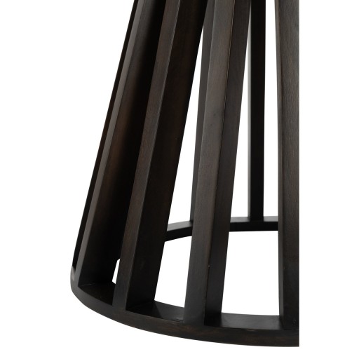 J-Line tafel Connie - hout - donkerbruin