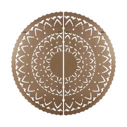 Willian Brown MDF Round Wallpanel In 2 Halfs