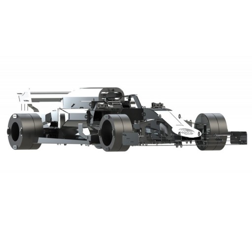 Metal Time 3D Metal Building Kit Grand Prix Falcon, MT035, 28.5x10.3x5.3cm