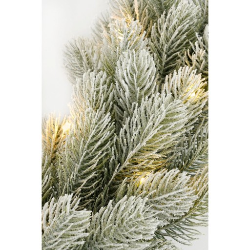 Nagoya Guirlande met LED Verlichting en Timerfunctie - L270 x Ø20 cm - Groen