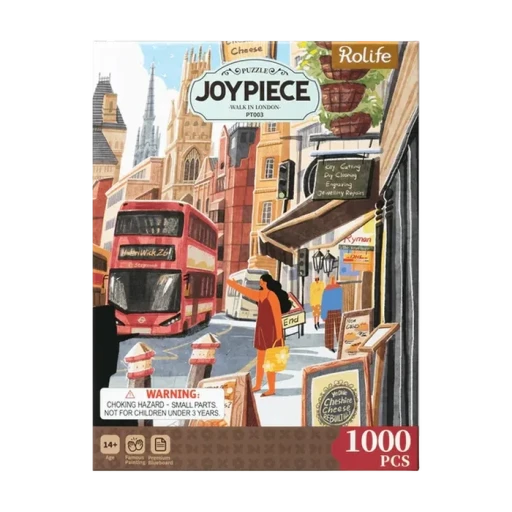 Legpuzzel, Robotime, Joypiece Walk in London, PT003, 50x75cm