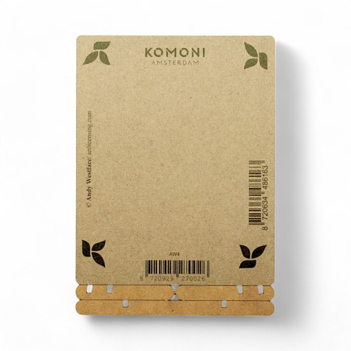 Pop -upkunst - Andy Westface - trots om mij te zijn - (Egel) - Komoni - AW4