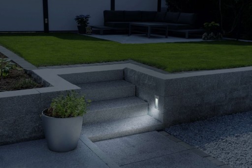 LED recessed outdoor wall light "Kolari"