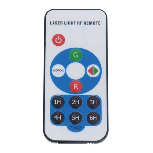 Laser outside spy with projector, skewer made of plastic, colorful, with integrated LED, spotlight for outside