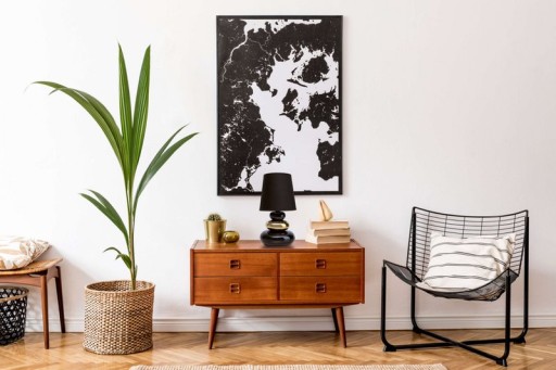 Keramik Tischleuchte "STONEY", Tischlampe aus Keramik und Textil in Schwarz,-Gold, mit E14-Fassung, Tischlampe für Esszimmer, Wohnzimmer, Diele oder Büro, oder als Nachttischlampe, 31 cm hoch