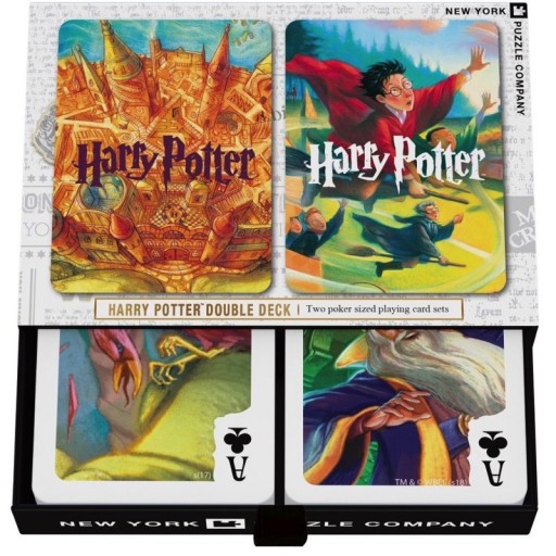 New York Puzzle Company Harry Potter Double Deck Playing Cards