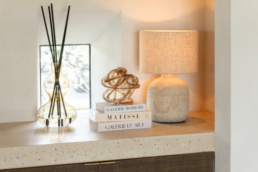 J-Line Lamp Mia Terracotta Small