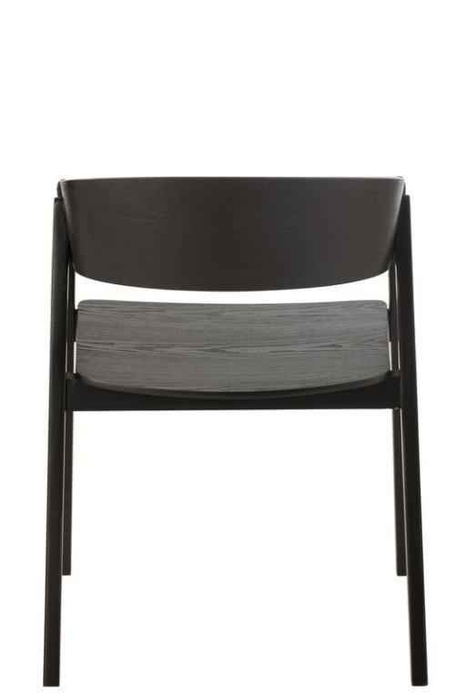 J-Line Chair Naga Ash Wood/Rope Black
