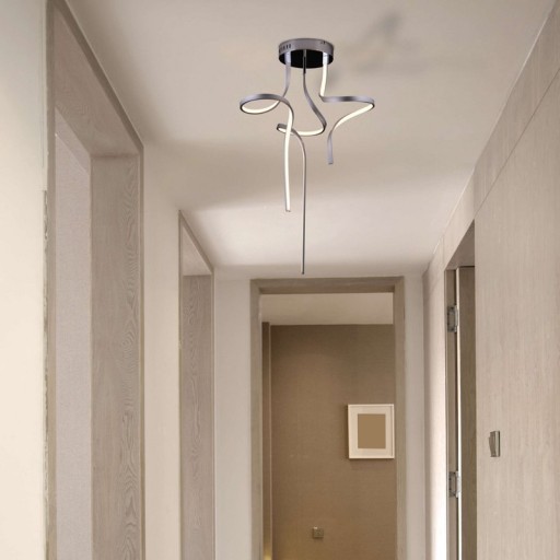 LED ceiling light "Loop Line"