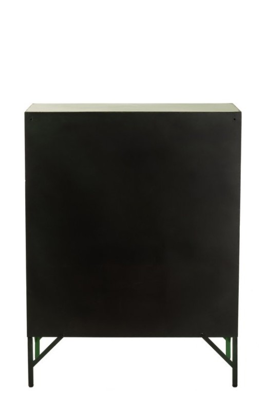 J-Line Cupboard 9 Doors Metal Green