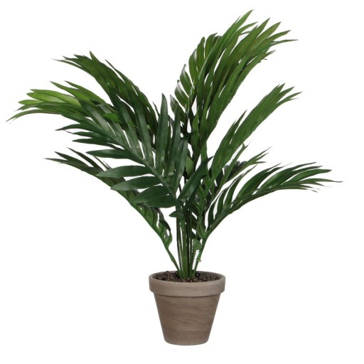 Kunstplant Areca Palm | Bamboepalm in Stan Bloempot | H45 x Ø60 cm - Groen