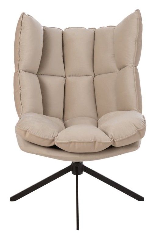 J-Line chair Relax Cushion - textile/metal - beige