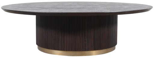 Xelle Brown Coffeetable 150 cm | Luxe Massieve Salontafel | PTMD