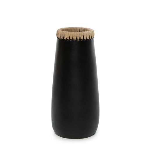 The Sneaky Vase - Black Natural - L