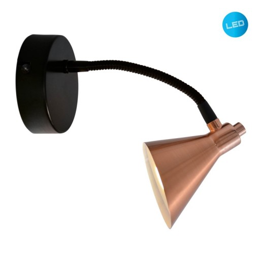 LED wall light "Copper"
