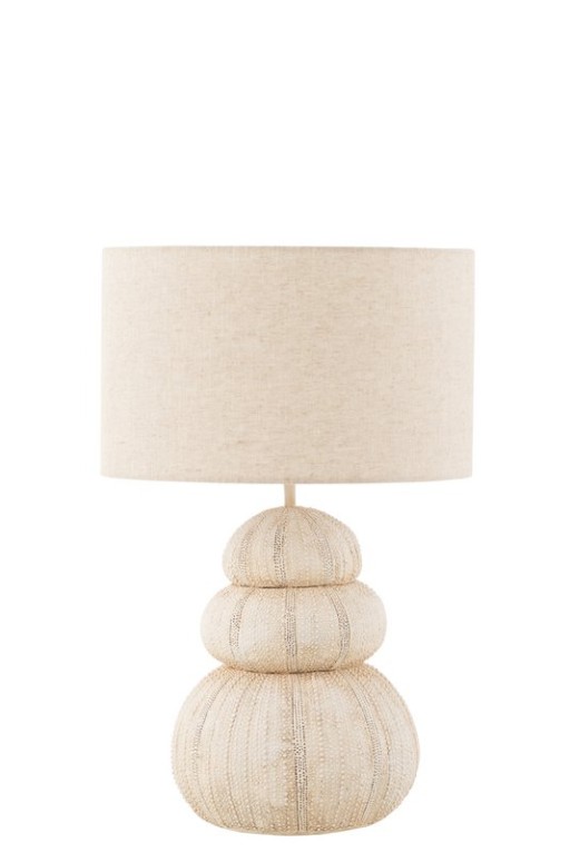 J-Line lamp Sea Urchin - polyersin - beige