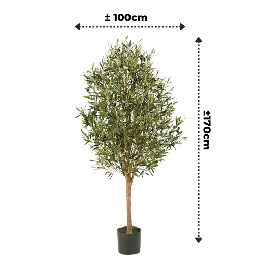 Pre-order Kunst Olijfboom 170cm Deluxe (feb '26)