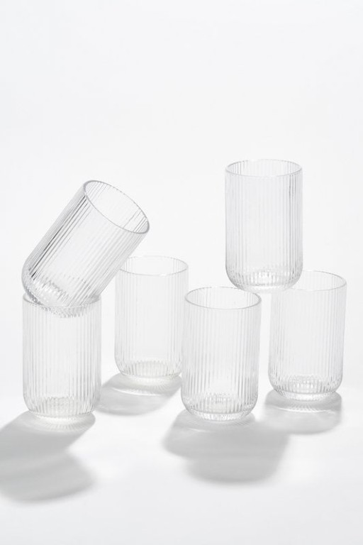 Merlot Drinking glass - Set of 6 - 400 ml - Glass - Transparent