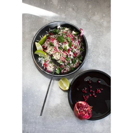 The Burned Deep Plate - Zwart - M