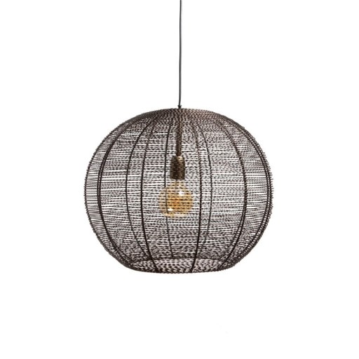 Hanglamp Lucas | Ø50x38 cm | Antiek Brons | Kamerverlichting